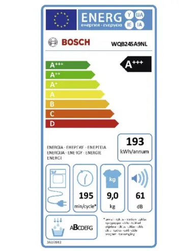 Bosch WQB245A9NL