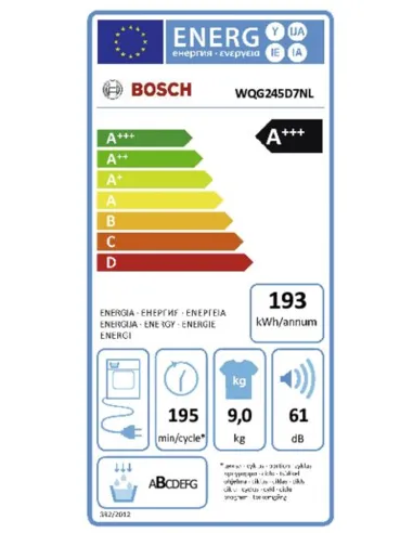 Bosch WQG245D7NL